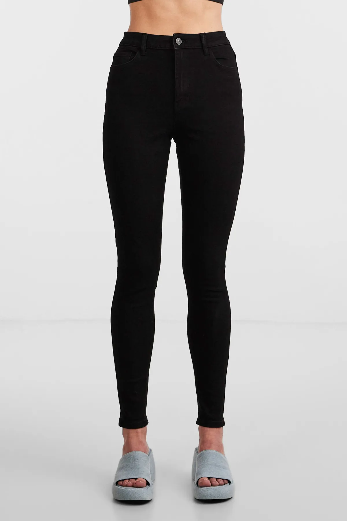 PIECES  Jeans - Schwarz - Skinny