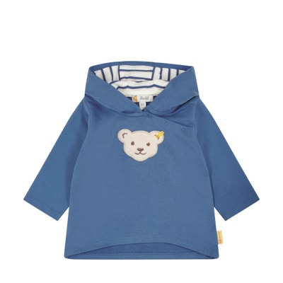 Sweatshirt, mittelblau für Mädchen