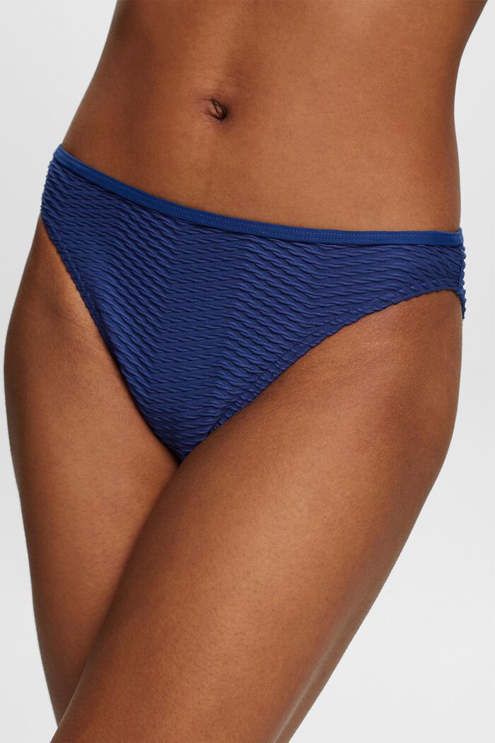 Recycelt: Strukturierte Bikinihose
