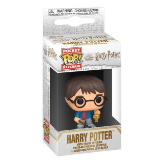 Harry Potter Pocket POP! Vinyl Schlüsselanhänger 4 cm Holiday Harry Potter
