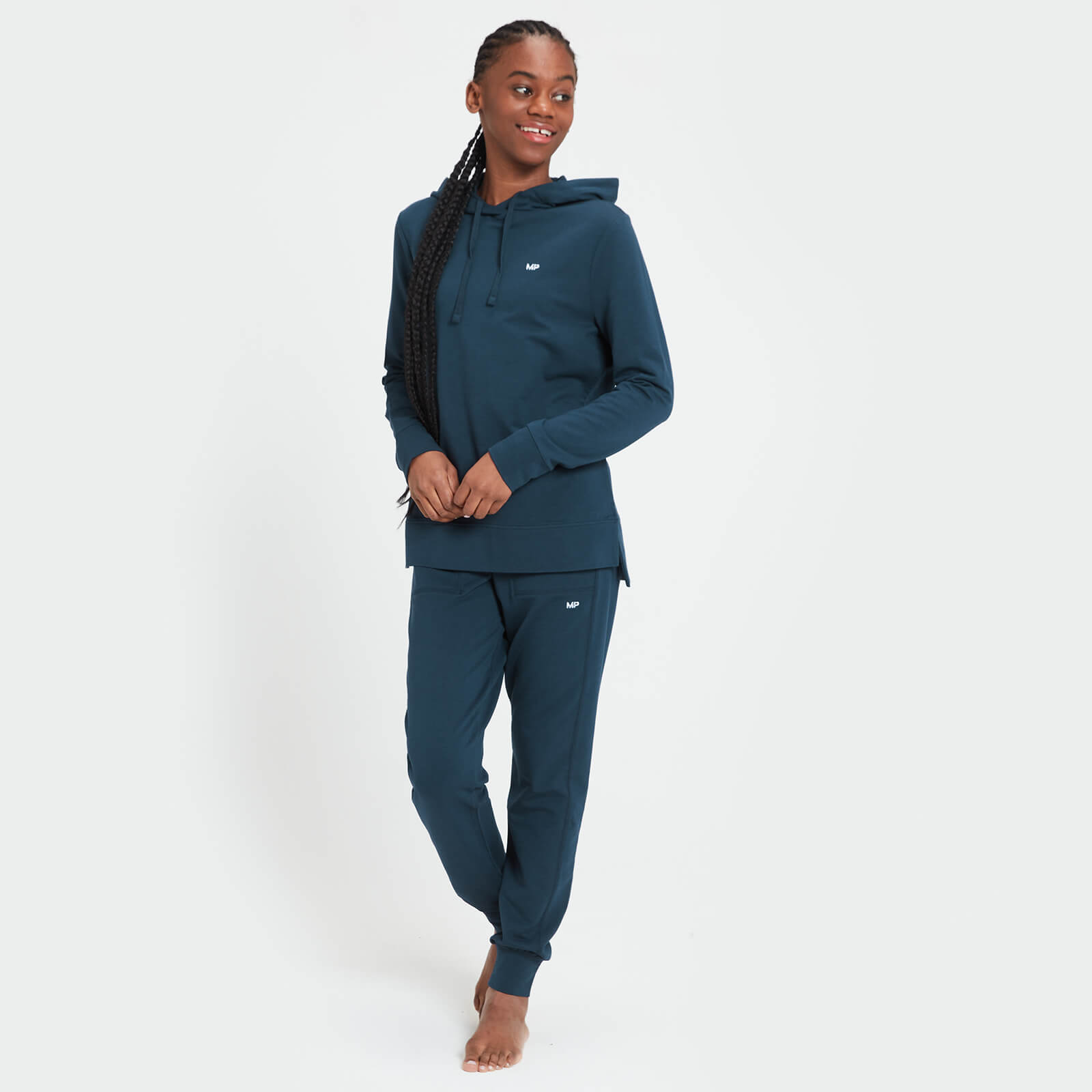Sweat à capuche MP Composure pour femmes – Bleu marine