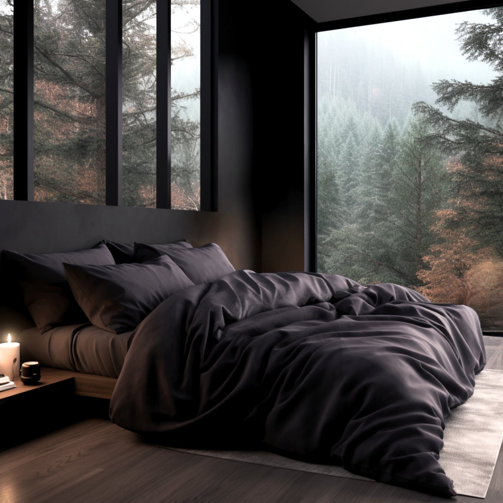 Bettwäsche Luxus Lyocell Bettwäsche, TENCEL™, Atmungsaktiv & Weich, COZY HEAVEN, 100% Lyocell, 2 teilig