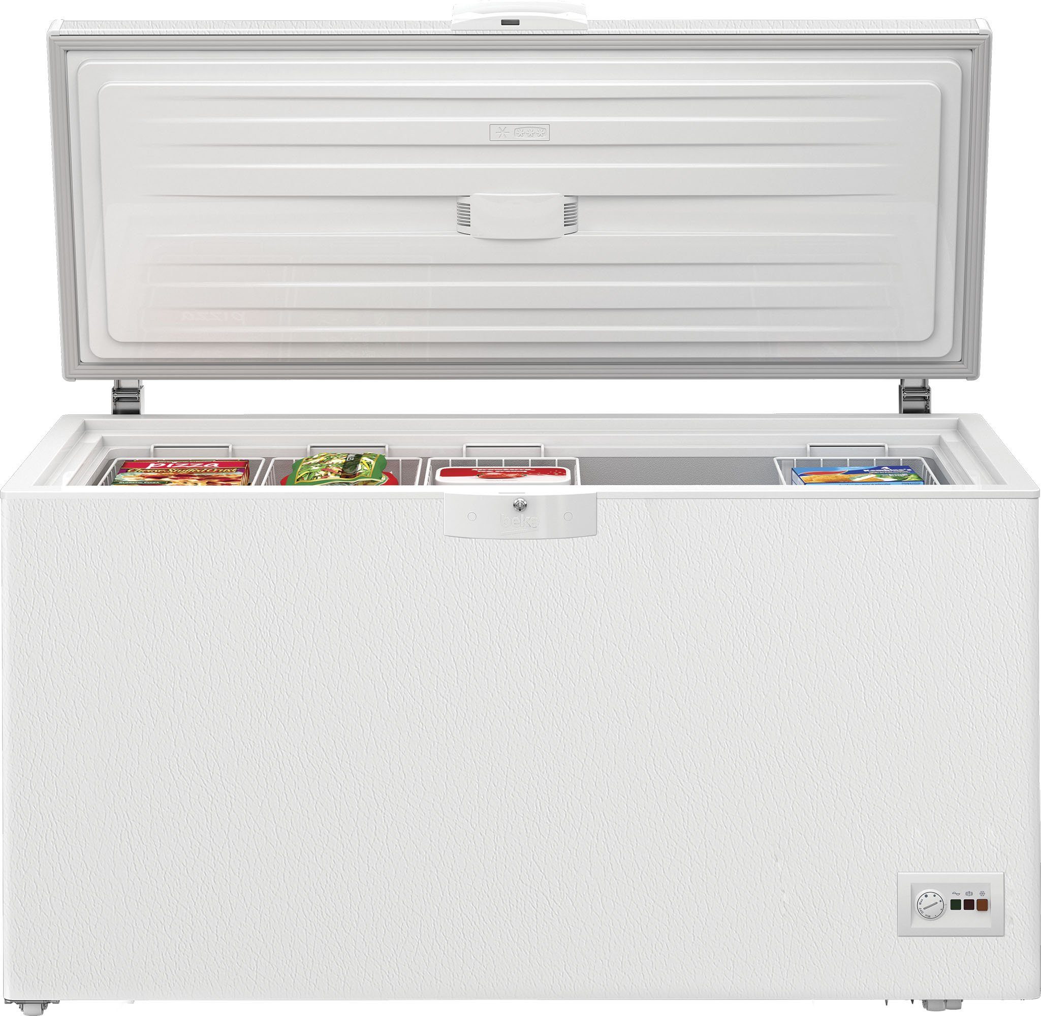 BEKO Gefriertruhe HSM37540 457510920023, 129 cm breit, 360 l