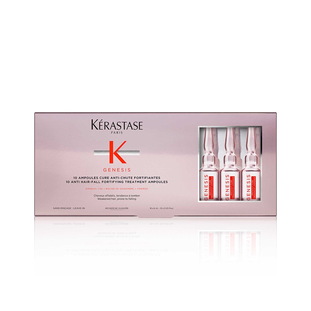 Kérastase Genesis Ampoules Cure fortifiantes anti-chute 10 jours de cure d'attaque anti-chute