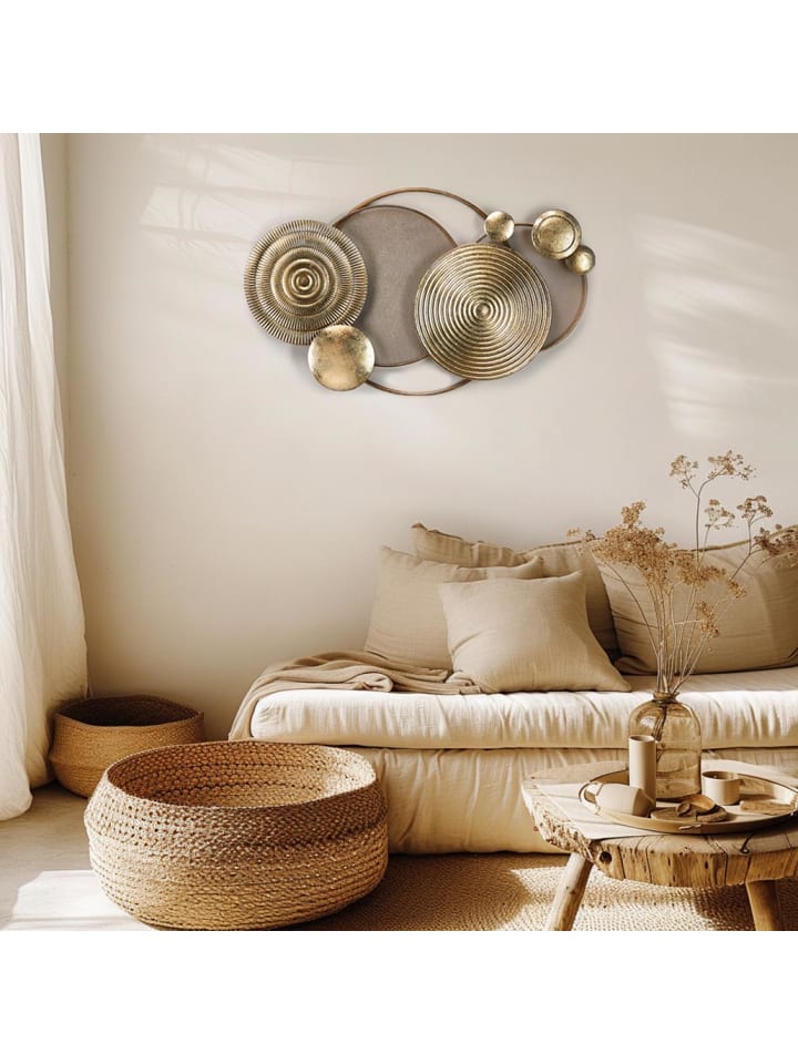 kobolo Metallbild GOLDENMET in Gold günstig kaufen onesize