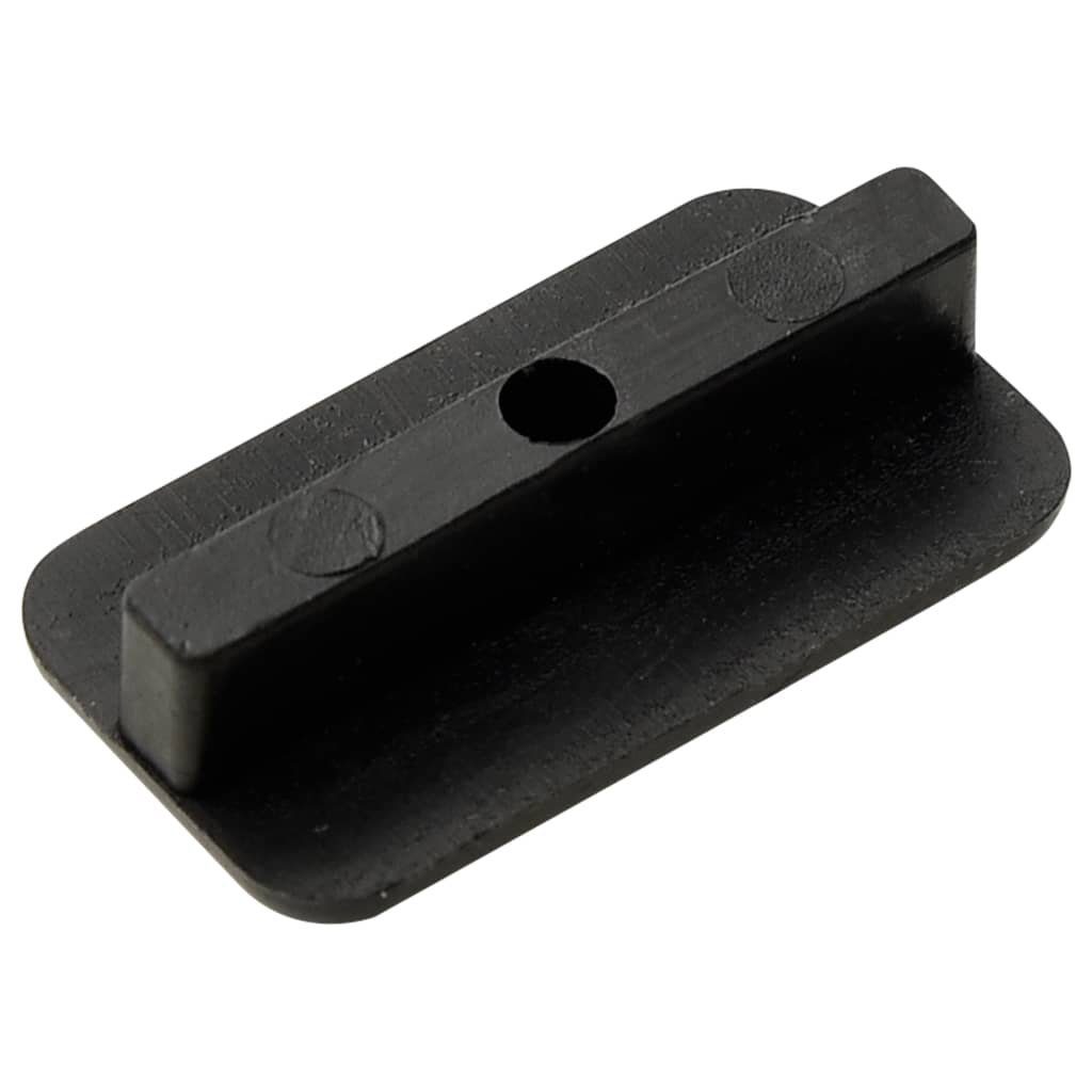 Teppichboden Terrassenclips mit Schrauben 200 Stk. Kunststoff Edelstahl 304, vidaXL