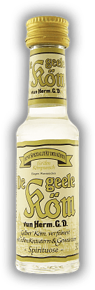 De geele Köm 0,02 Liter De geele Köm 0,02 Liter Das legendäre Original für den friesischen Teepunsch. 0,02	 Liter - Vol 32%