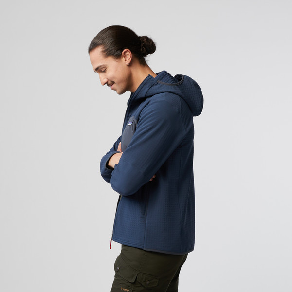 M' S R2 TECHFACE HOODY Herren - Fleecejacke