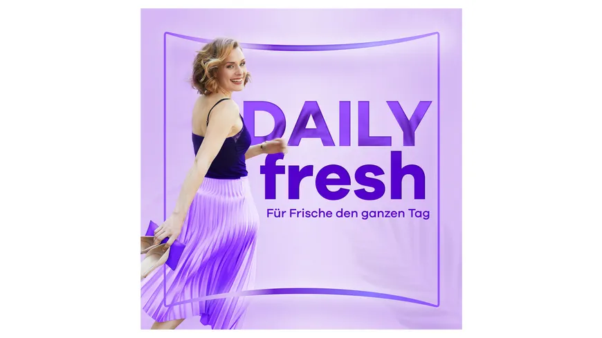 Always DAILY Slipeinlagen Fresh Normal mit Frischeduft BigPack 56 Stück