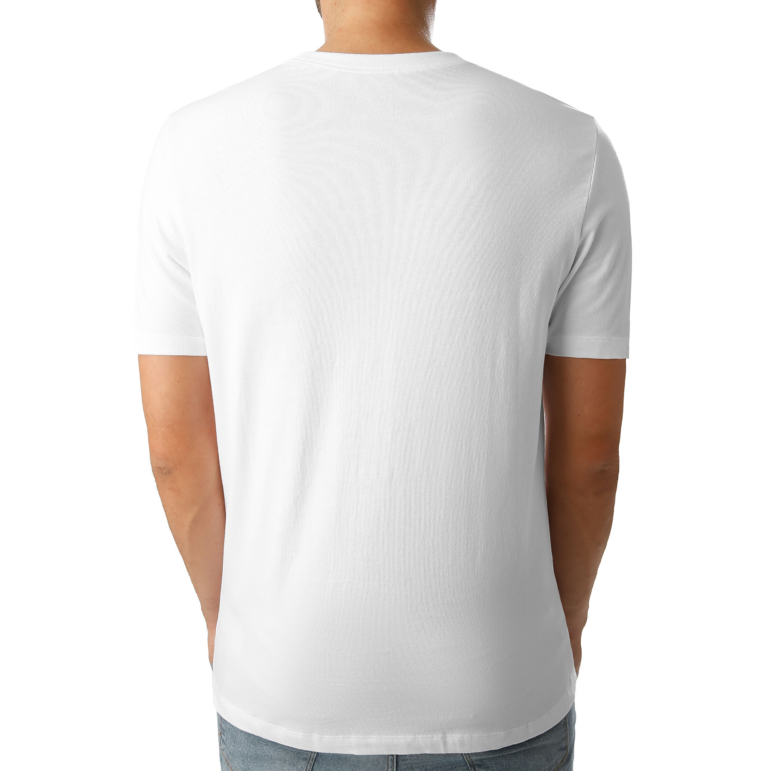 Sportswear Club T-Shirt Herren - Weiß, Schwarz
