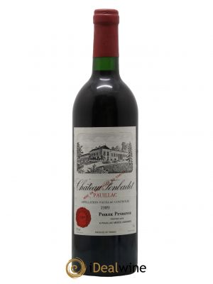 Château Fonbadet  1989 - Lot de 1 Bouteille