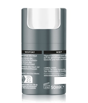 L'Oréal Men Expert Magnesium Defense 24H sensitive Feuchtigkeitspflege Gesichtscreme-50 ml