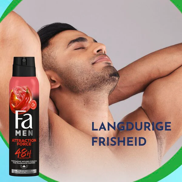 Fa Men Attraction Force -deodorantti ja vartalosuihke 150ml