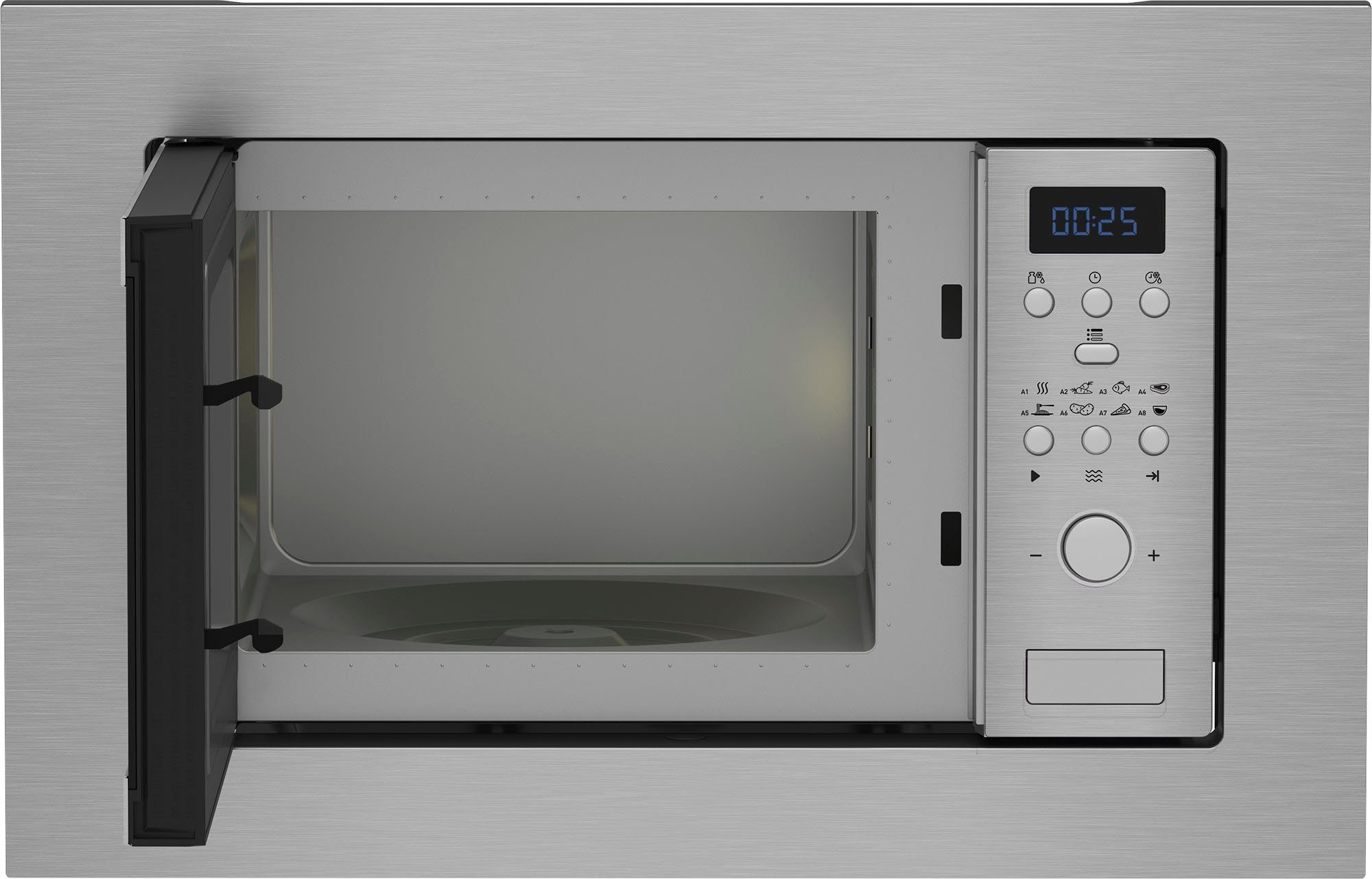 BEKO Einbau-Mikrowelle BMOB17131X, Mikrowelle, 17 l