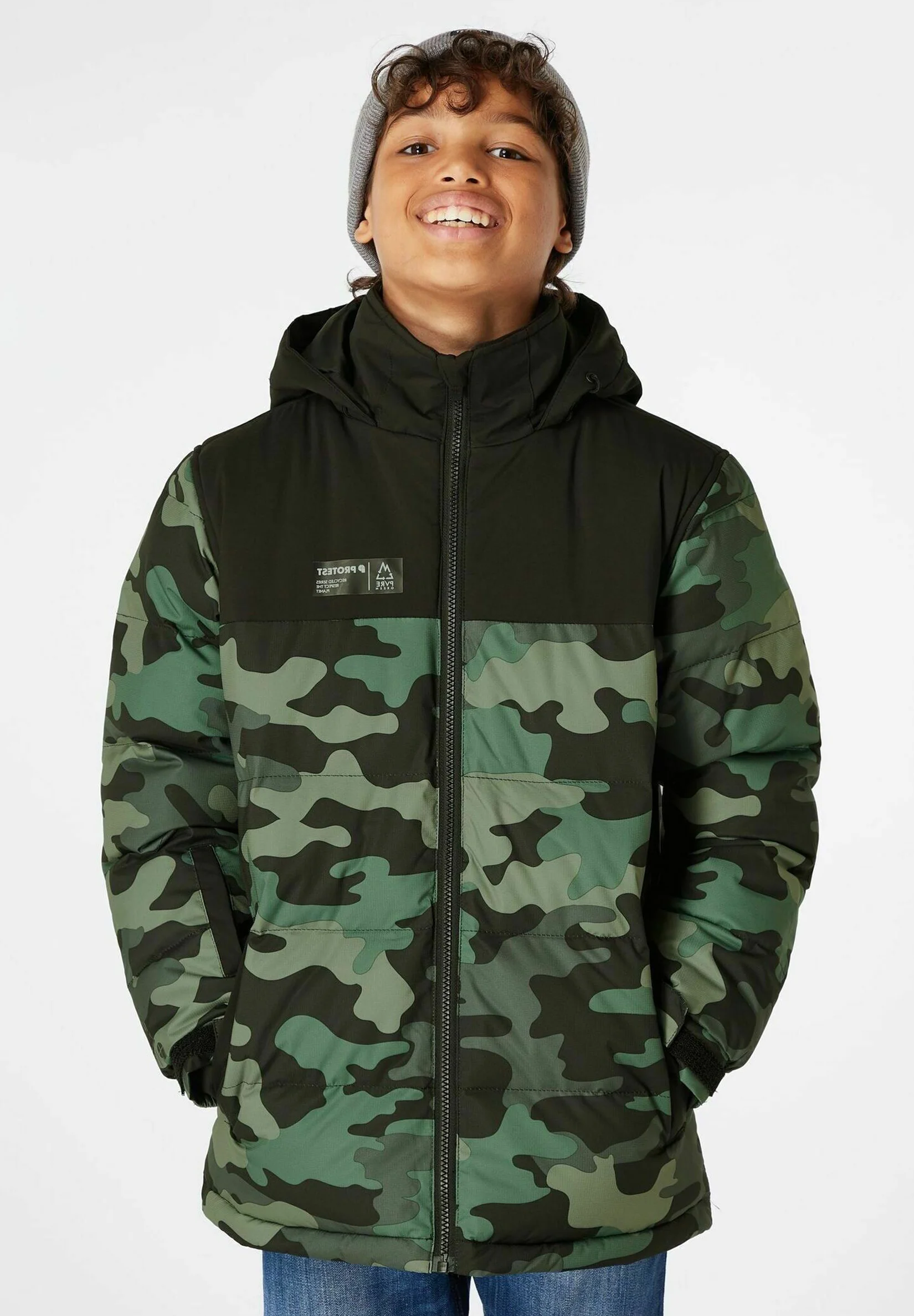 Chaqueta de snowboard de protesta