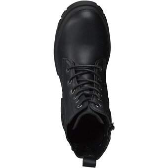Barbarella Schnür Boots in schwarz