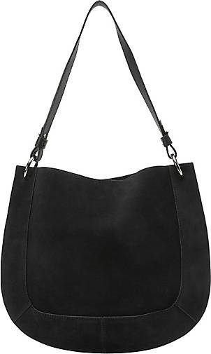 Marc O'Polo Hobo-Bag medium aus Veloursleder