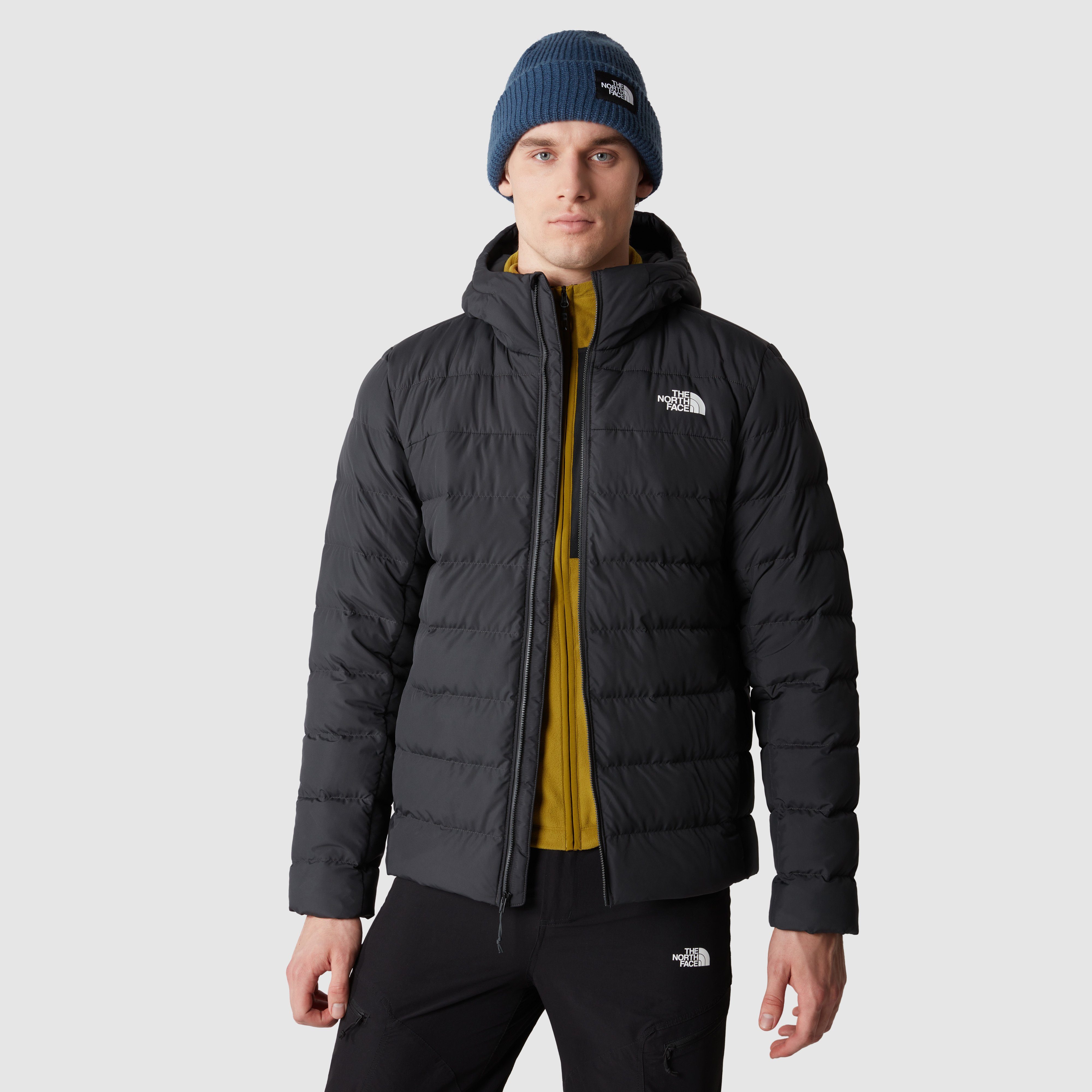 The North Face Daunenjacke ACONCAGUA 3 HOODIE mit Logodruck