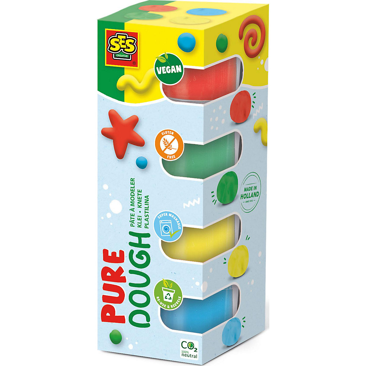 Feel good Knete - Pure (4x90gr)