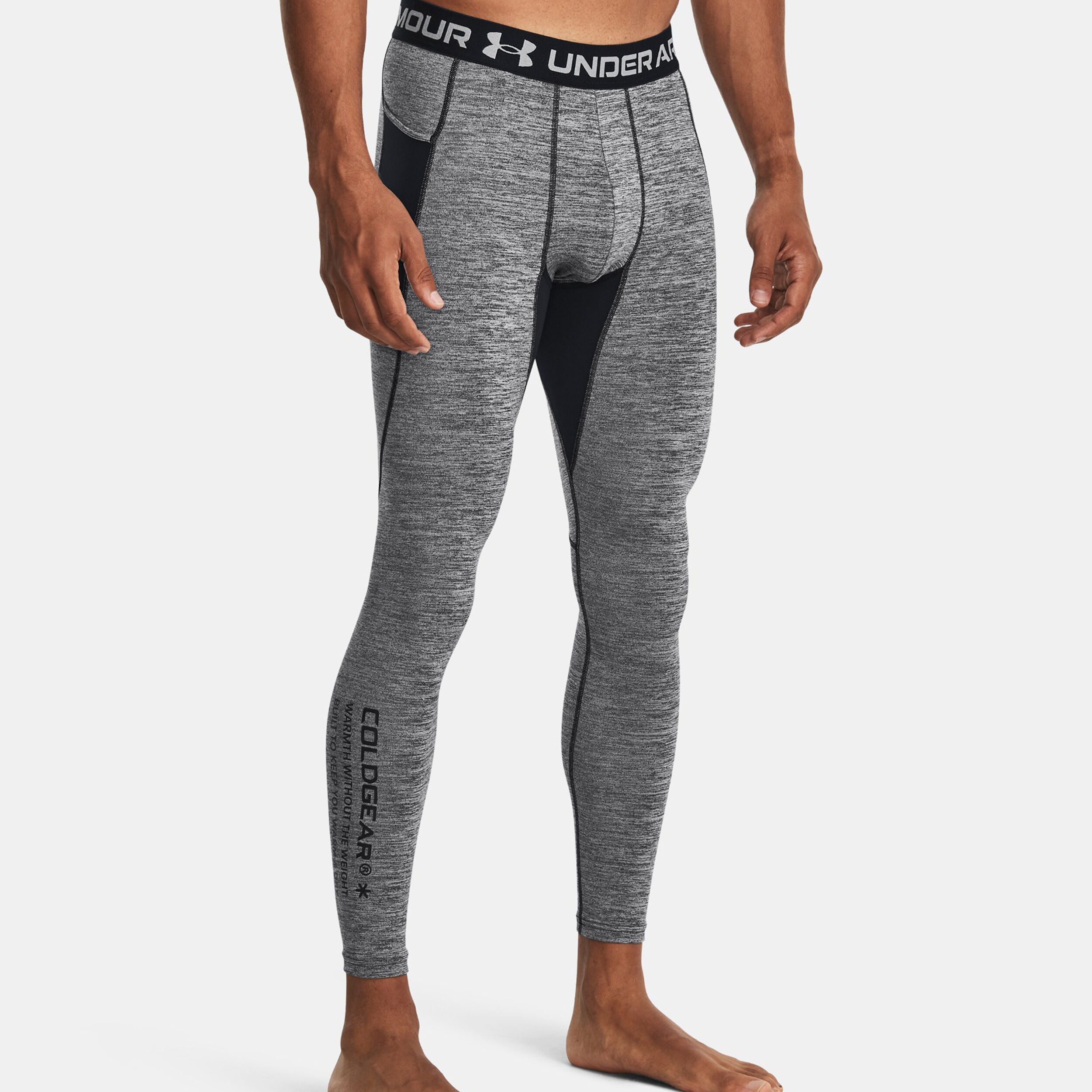 Coldgear Twist Tight Herren - Grau, Schwarz