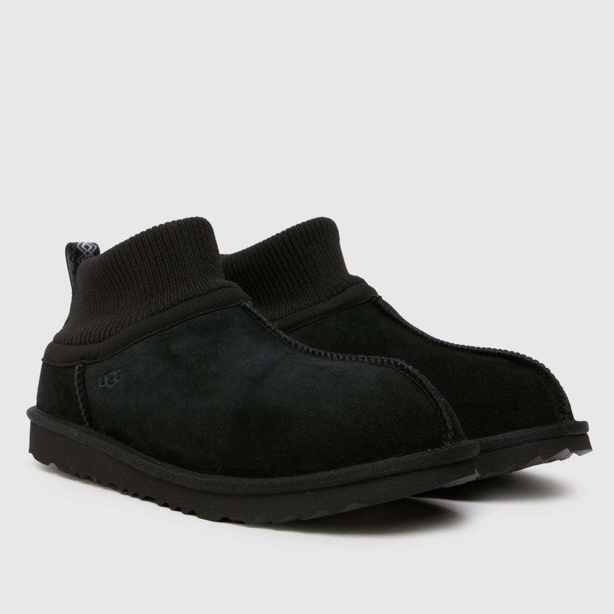 UGG fekete ultra mini rugalmas mandzsettás ifjúsági csizma