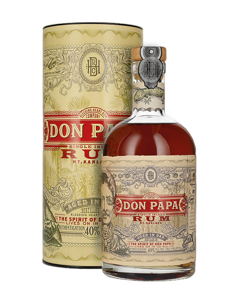 Rum Don Papa 0,7 ℓ, En Étui