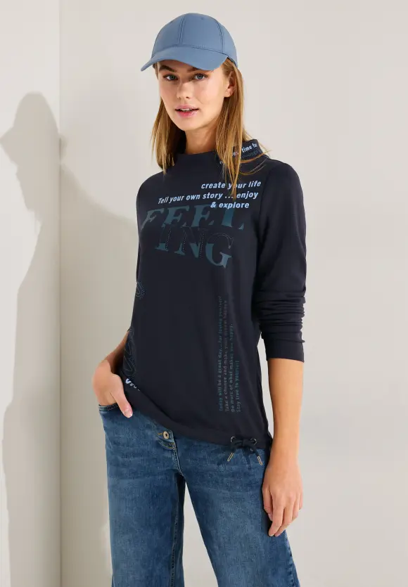 CECIL Shirt mit Wording