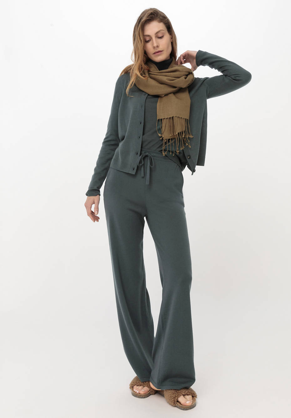 Strickhose aus reiner Bio-Merinowolle