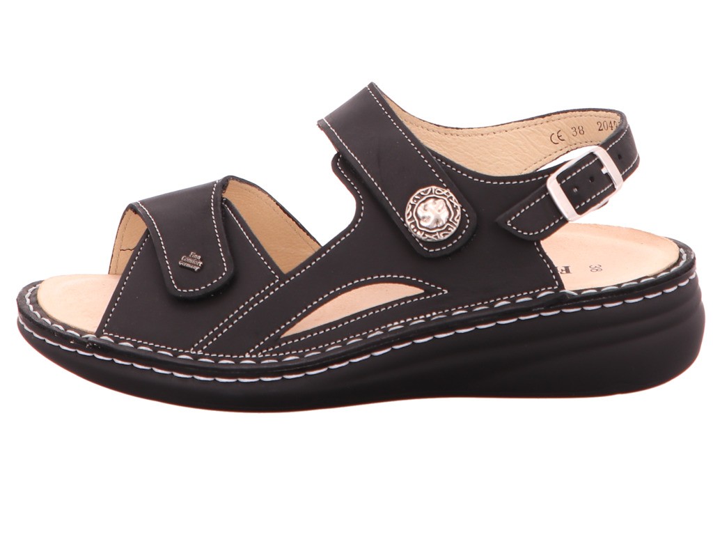 FINN COMFORT Komfort Sandalen schwarz BARBUDA