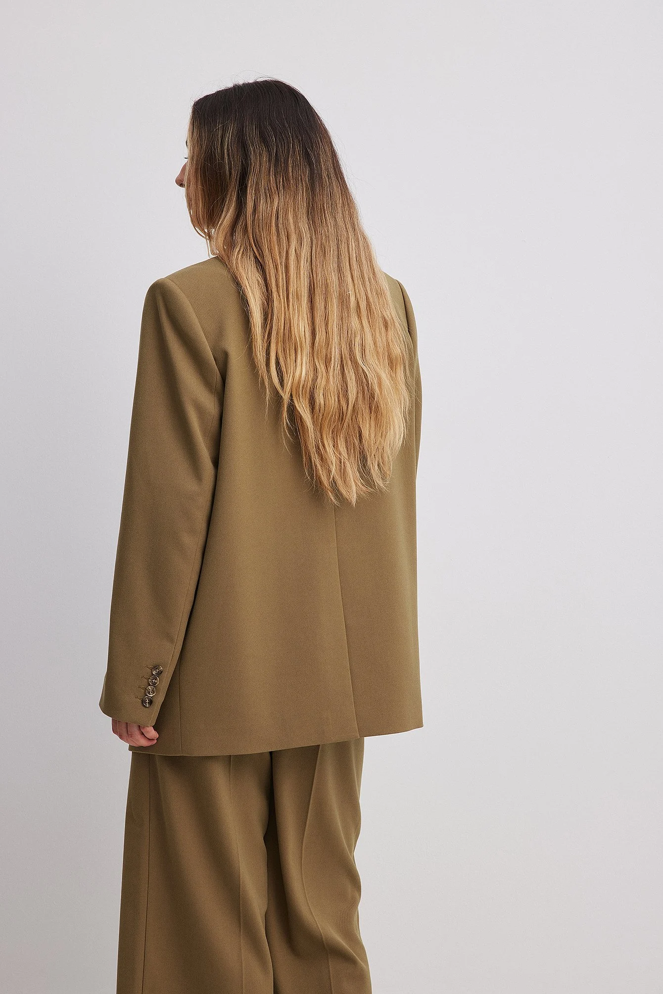 Oversize zweireihiger Blazer