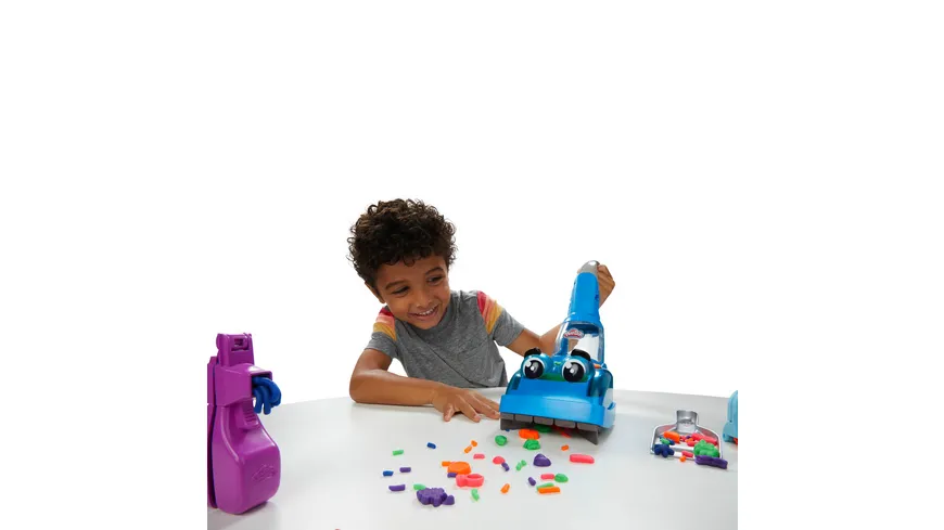 Hasbro - Play-Doh Zoom Zoom Saugen und Aufräumen Set