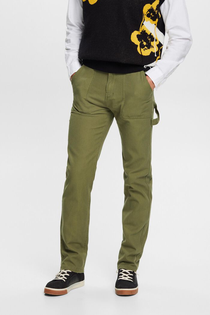 Baumwollhose im Cargo-Stil