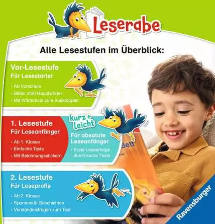 Leserabe – Vor-Lesestufe: Leons erster Schultag