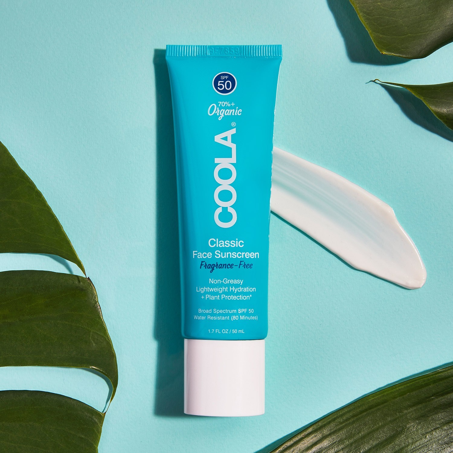 Coola Ansiktssolkrem SPF50 Parfymefri