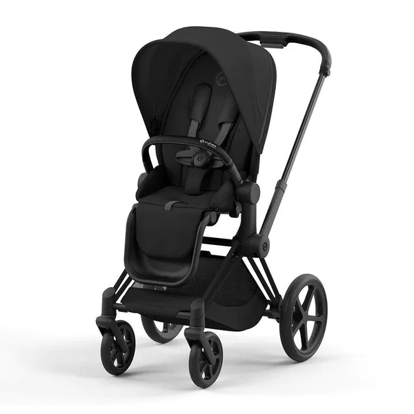 Cybex Priam V4 Stroller Set Tan with matte black frame