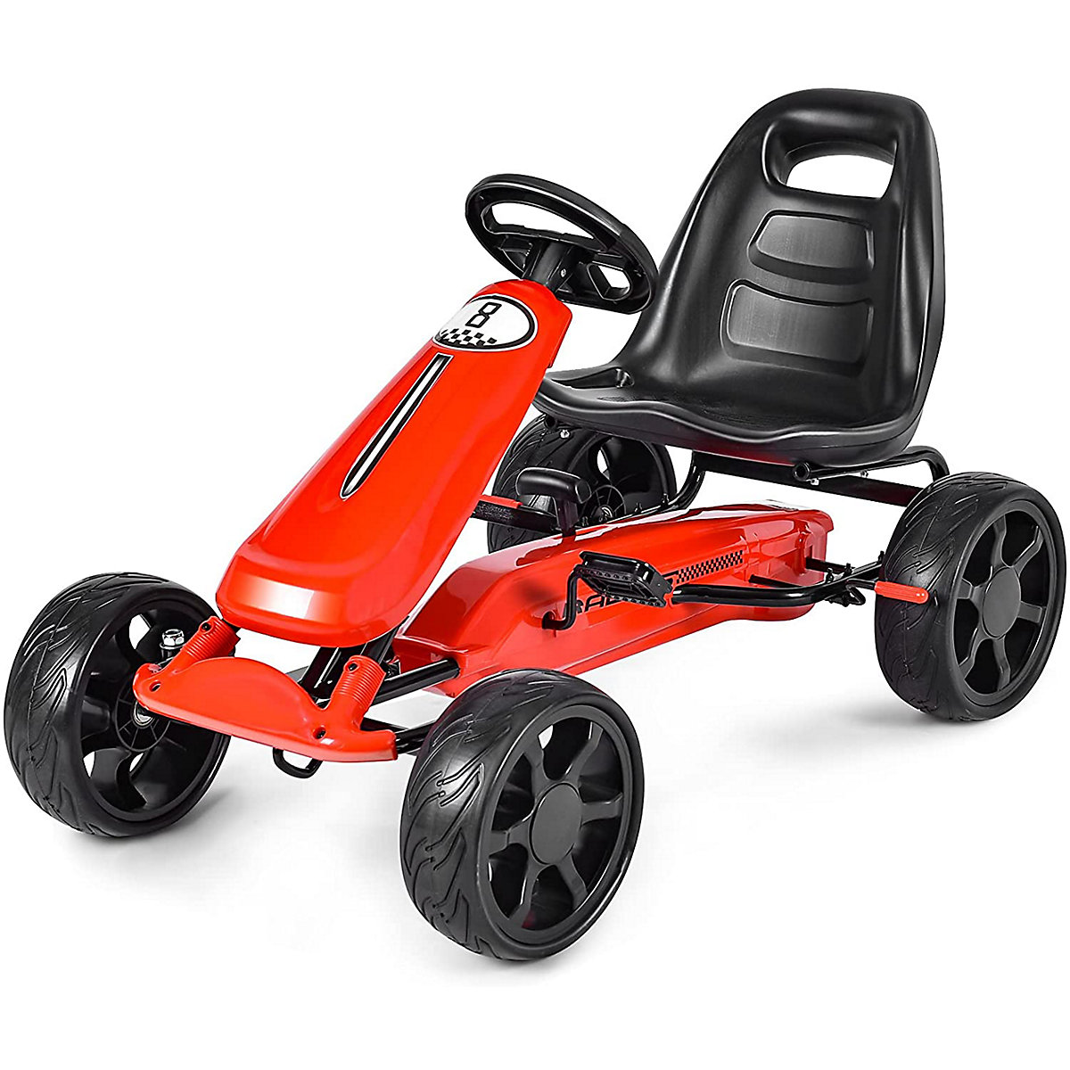 Gokart Sitz verstellbar mit EVA-Rädern