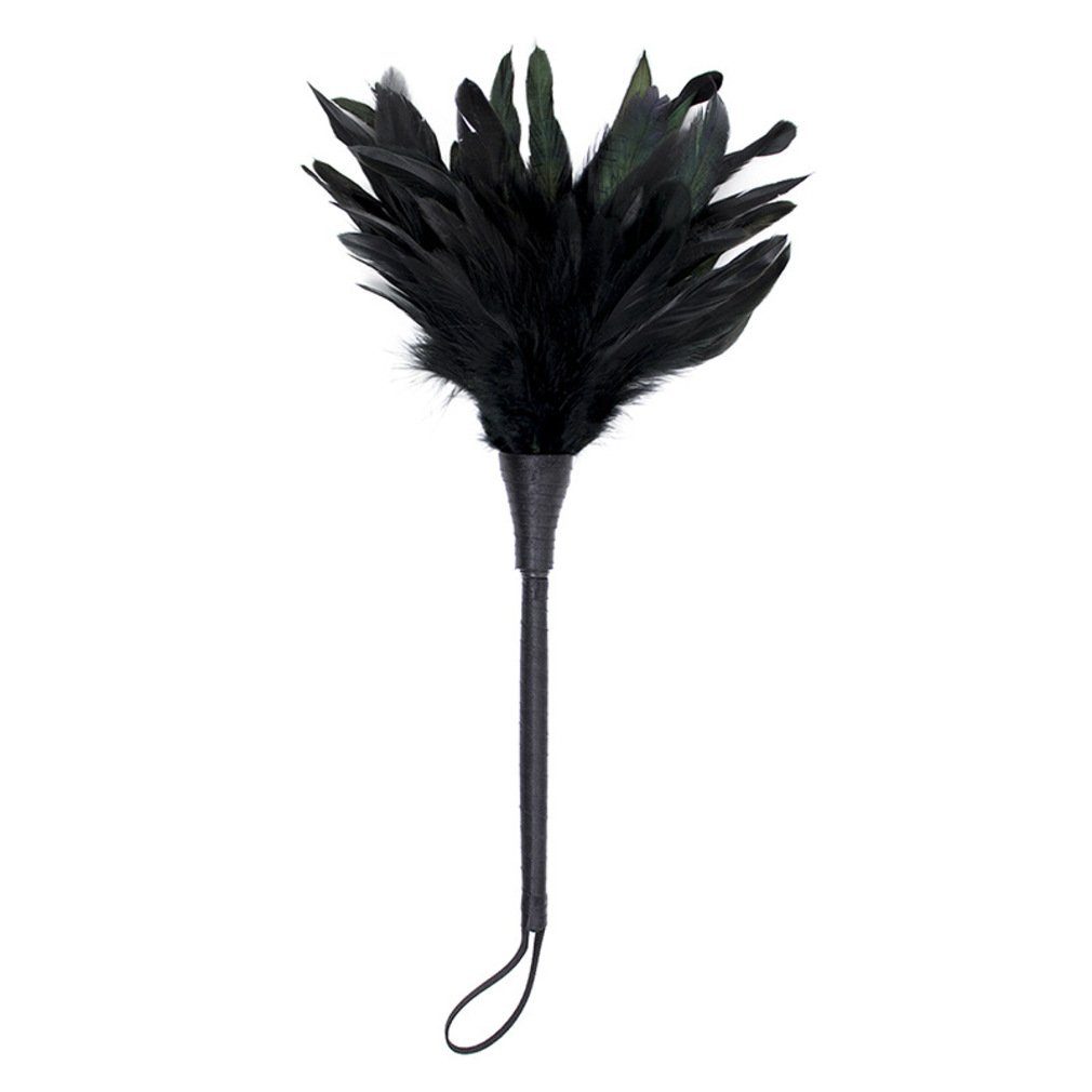 Teleskop-Peitsche Staubwedel Kitzelfeder mit Handgriff, PVC-Packung, 1-tlg.