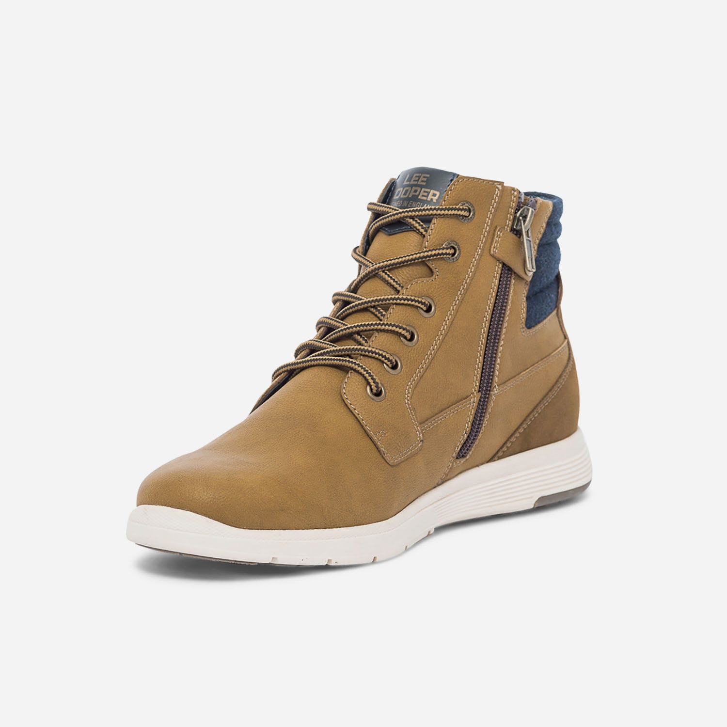 Boots LEE COOPER miel et bleu marine
