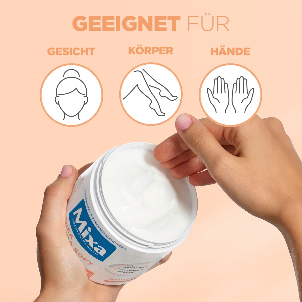 Pflegecreme Shea Intensive, 400 ml