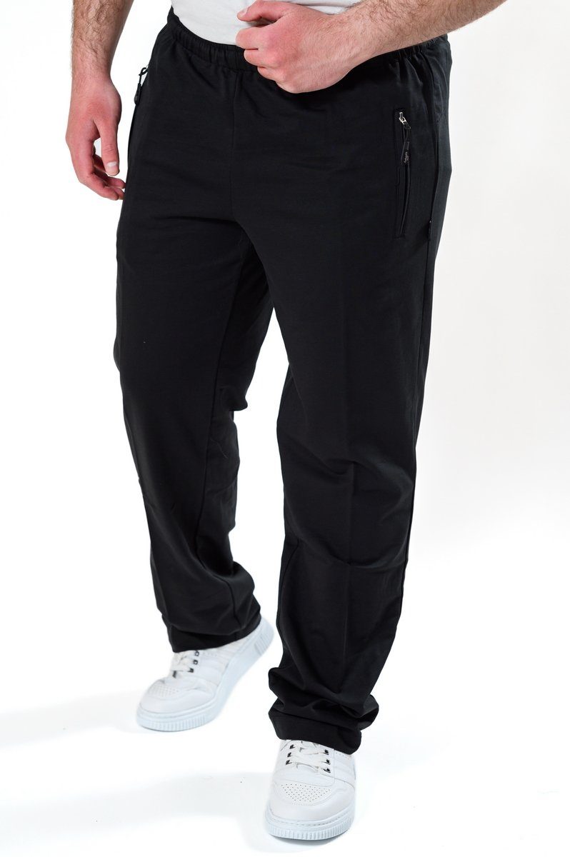 Authentic Klein Sporthose Herren Jerseyhose 100% Baumwolle, Übergröße & Kurzgröße