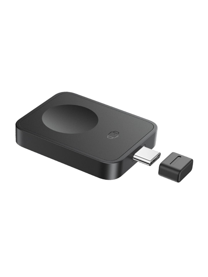 Baseus Baseus MagPro 2,5W magnetisches induktives Ladegerät für Apple in Schwarz günstig kaufen onesize