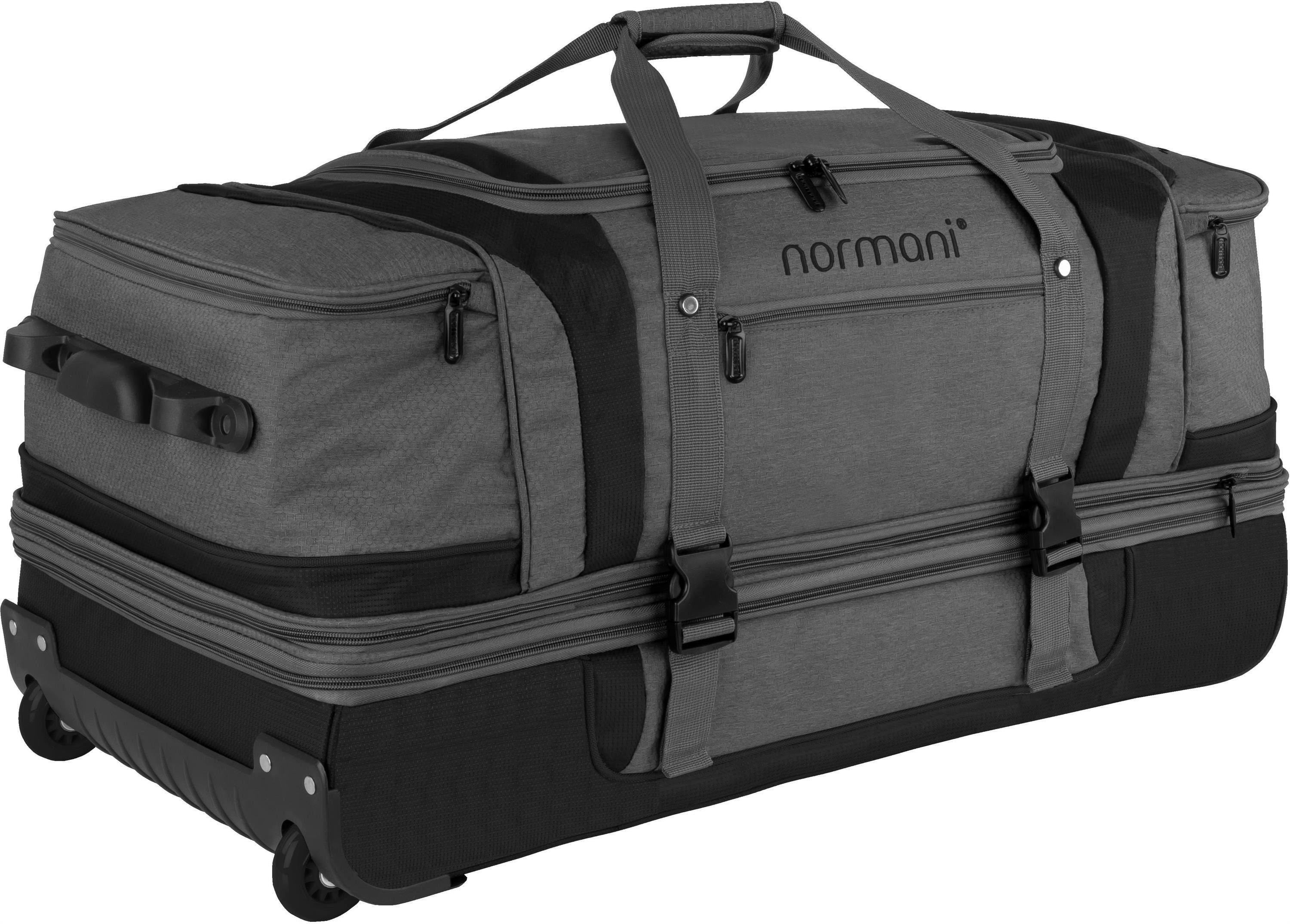 normani Reisetasche Reisetrolley 120-150 L Gigaro, Reisetasche erweiterbar von 120 auf 150 Liter