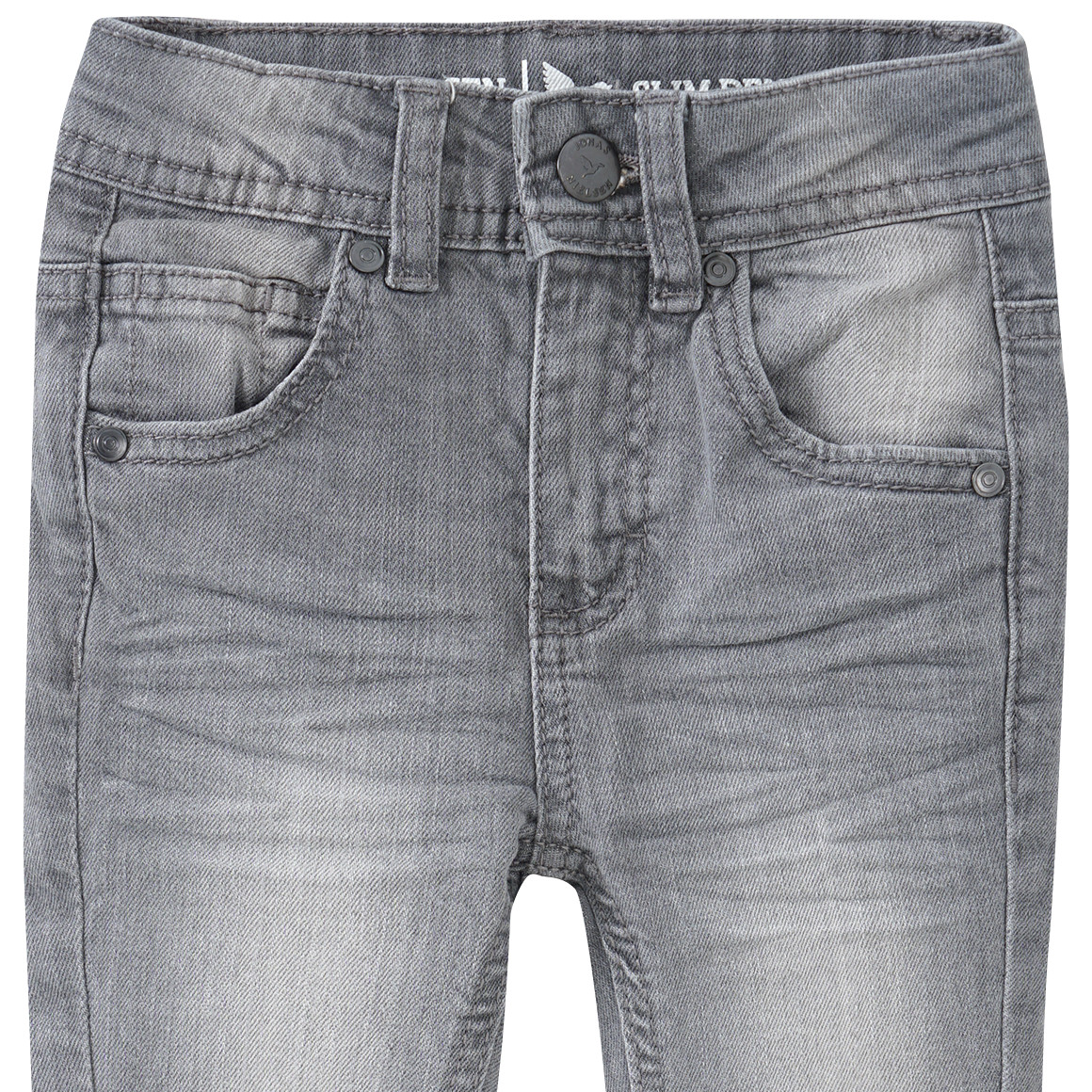 Jungen Slim-Jeans mit Used-Waschung