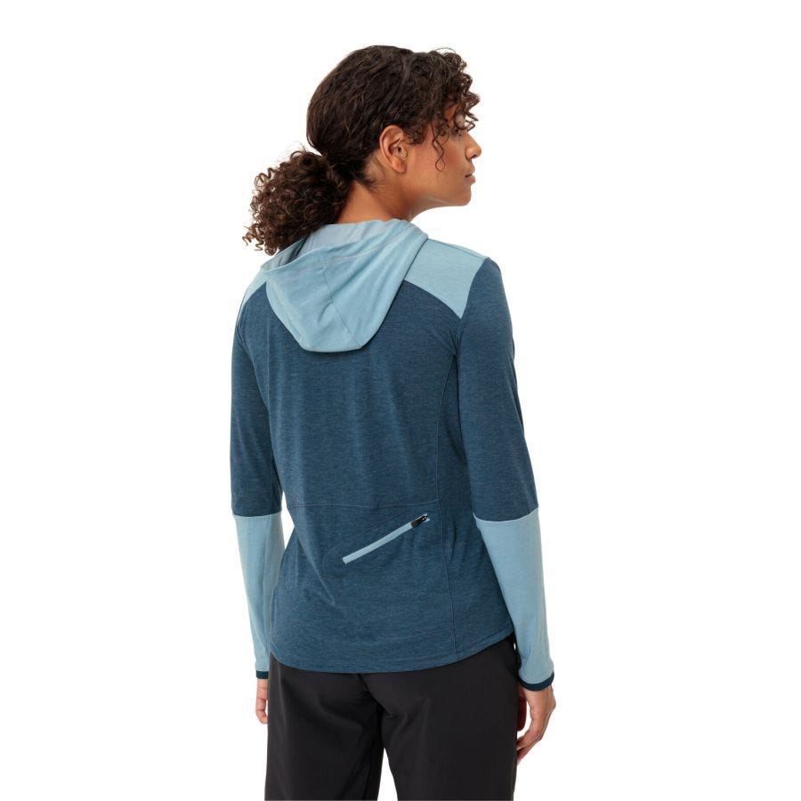 Tremalzo Langarm Hoodie T-Shirt Damen