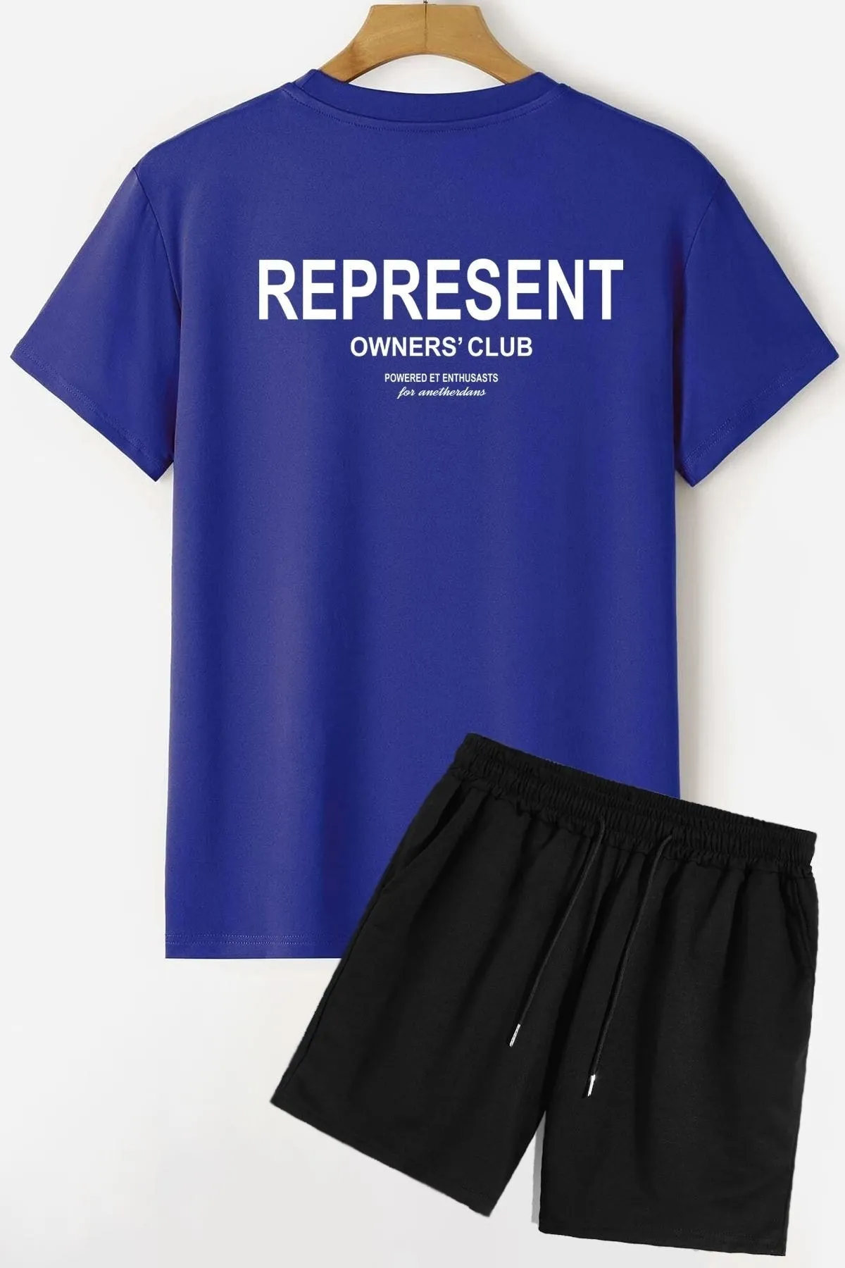 trendypassion  Represent Shorts-T-Shirt-Trainingsanzug-Set