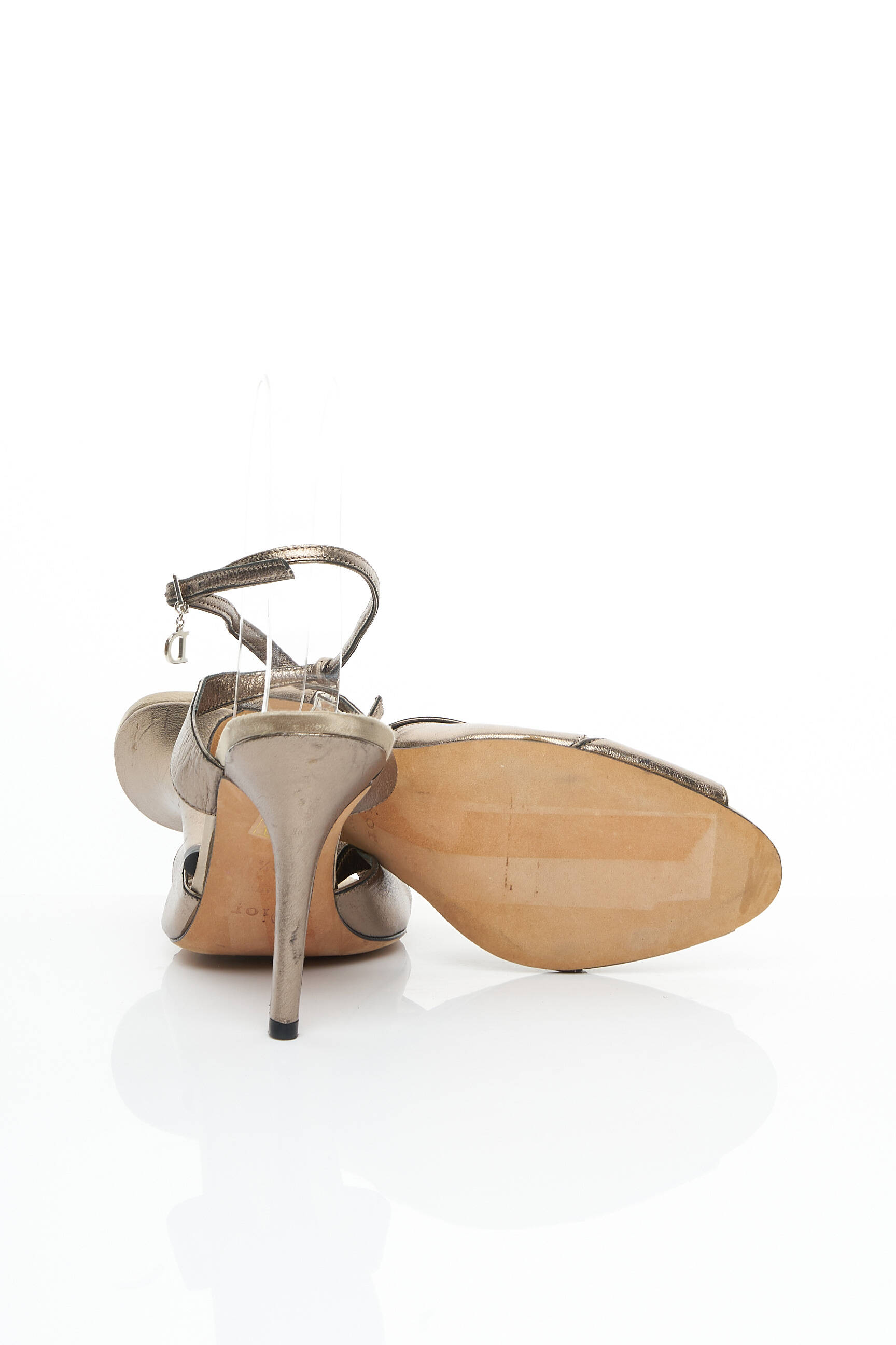 Dior Sandales Nu Pieds Femme couleur vert