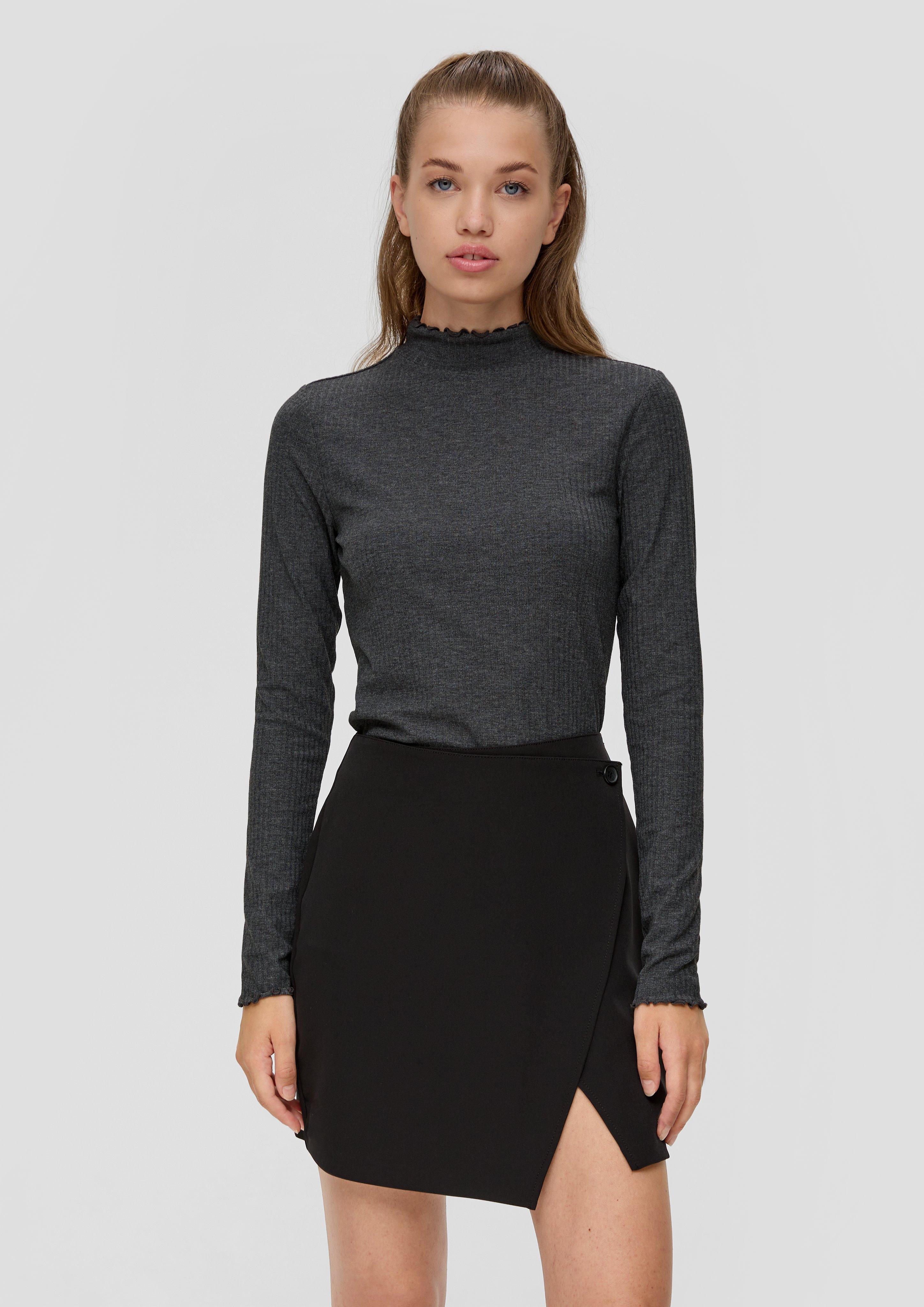 Longsleeve mit Rollsaum  2133442-99W0