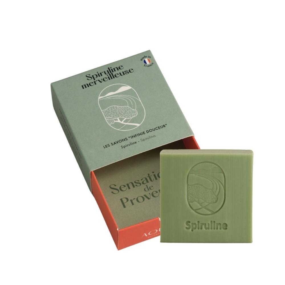 aqui d'aïa Spiruline Merveilleuse Savon de soin solide