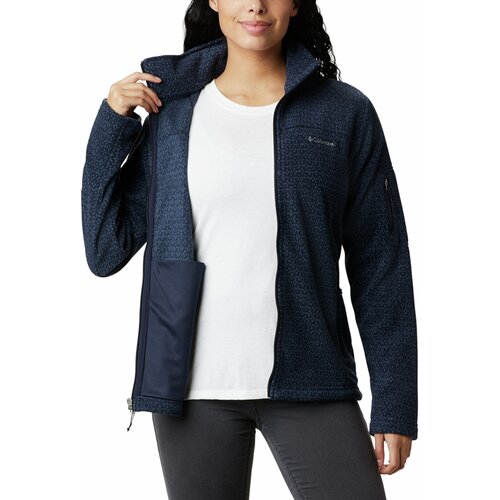 DAMEN PULLOVER FAST TREK PRINTED JKT