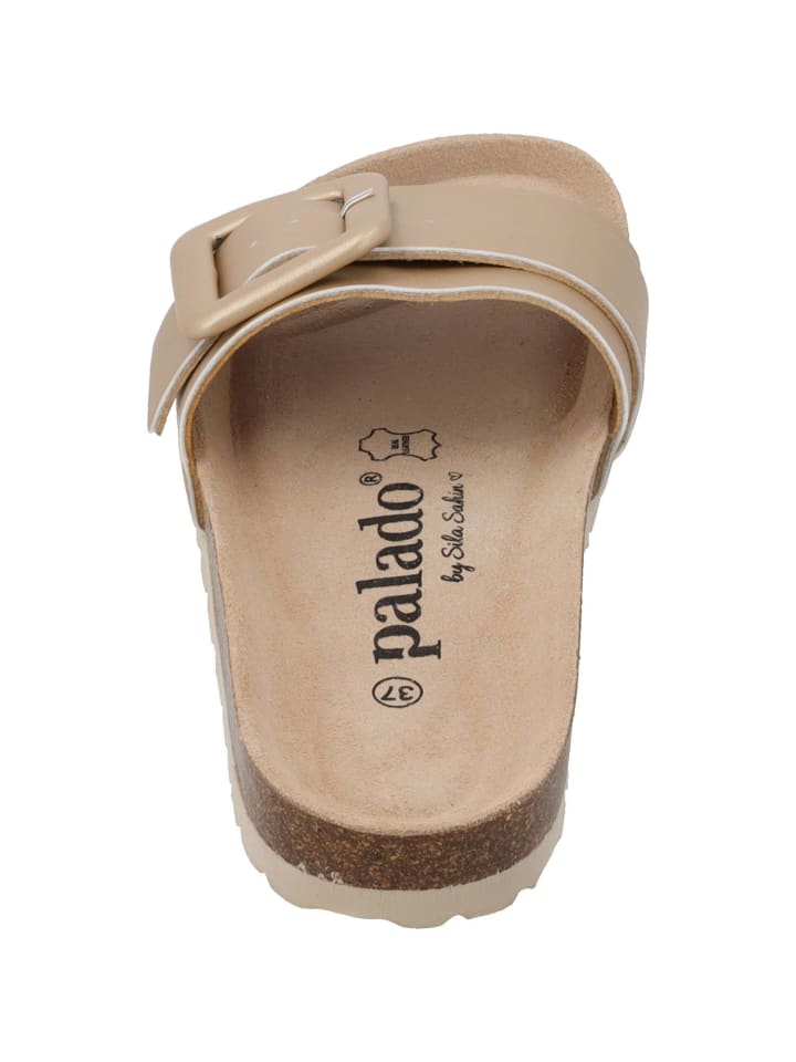 palado Pantoletten in Gold günstig kaufen